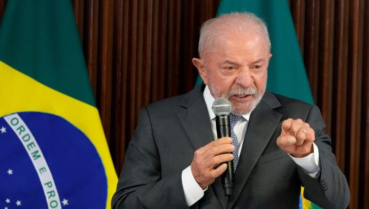 Brazilian President Luiz Inacio Lula da Silva speaks during a cabinet meeting at Planalto presidential palace in Brasilia, Brazil, Wednesday, June 3, 2026. Photo: AP