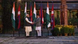 Narendra Modi and K.P. Sharma Oli