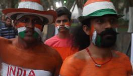 Indian hockey team fans at FIH Men's Hockey World Cup