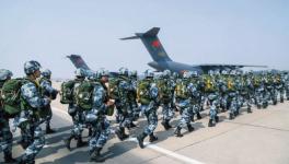 China’s PLAAF conducted its first airdrop and air delivery training exercise using the Y-20 strategic transport aircraft last year circa May