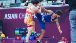 Indian wrestler Bajrang Punia