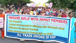 Massive Rally by Salem Steel Plant Workers