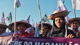 Indigenous Women’s March joined the mobilization in Brasília / Andressa Zumpano/CPT