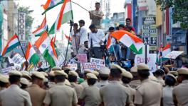 The protesters demanded that the state government