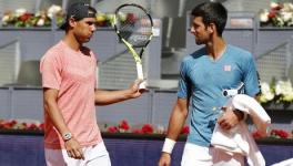 Rafael Nadal and Novak Djokovic