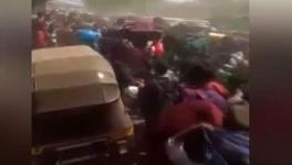 Hoping to Board Train, Thousands Throng Bandra Station