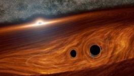 Light From Black Hole Collisions Detected for First Time