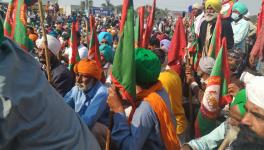 Farmers at Singhu Border on 29th Nov