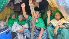 #WomenFarmers at Tikri border. They say they are determined to stay for months to be heard if need be.