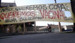 Copa america protests in Brazil