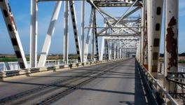 Friendship Bridge from Uzbekistan to Afghanistan 