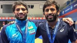 Wrestlers Ravi Dahiya and Bajrang Punia