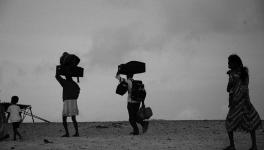 A group of Sri Lankan Tamil refugees arrives in Rameshwaram island of Tamil Nadu after a risky 30-mile boat ride across the Palk Straits.