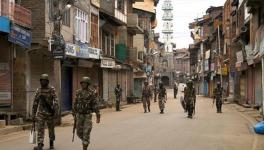 wo militants surrendered in front of security forces during an encounter in the Hadigam area of South Kashmir