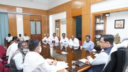  The ITI assc. members meet with minister Ashwath Narayana in his office