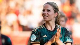 Melanie Leupolz is hoping to show that it's possible to combine professional football with motherhood at the World Cup