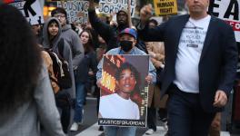 Demonstrators march in NYC following killing of Jordan Neely in May of 2023 (Photo: Vincent Tsai)