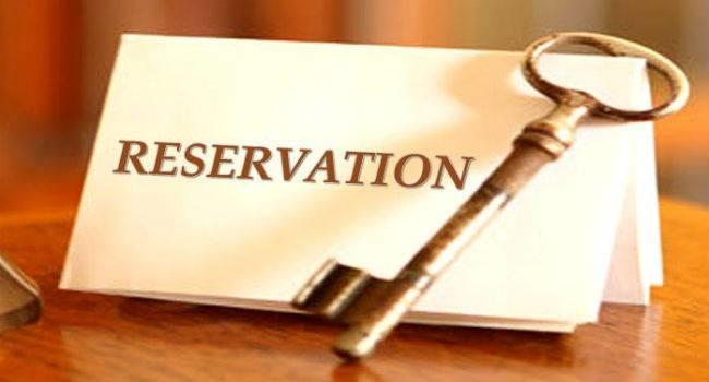 Reservation