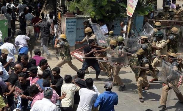 Sterlite protests 