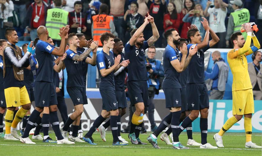 France football team at FIFA World Cup