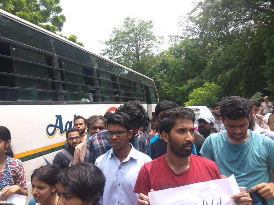 JNU Protest Kerala Floods