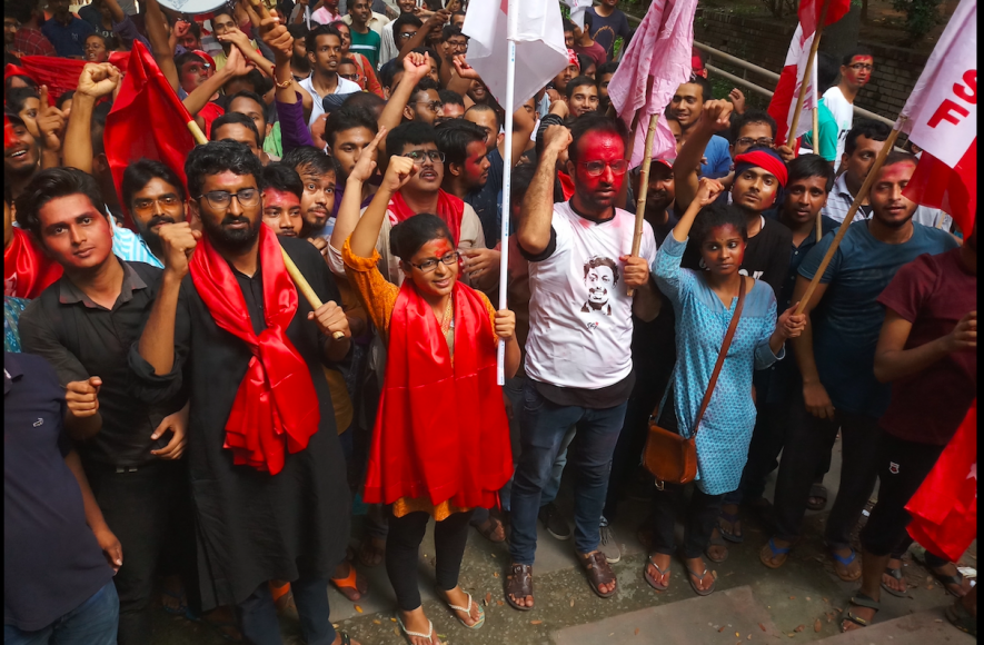 JNUSU Left Unity Panel