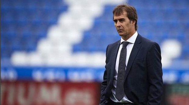 Real Madrid manager Julen Lopetegui