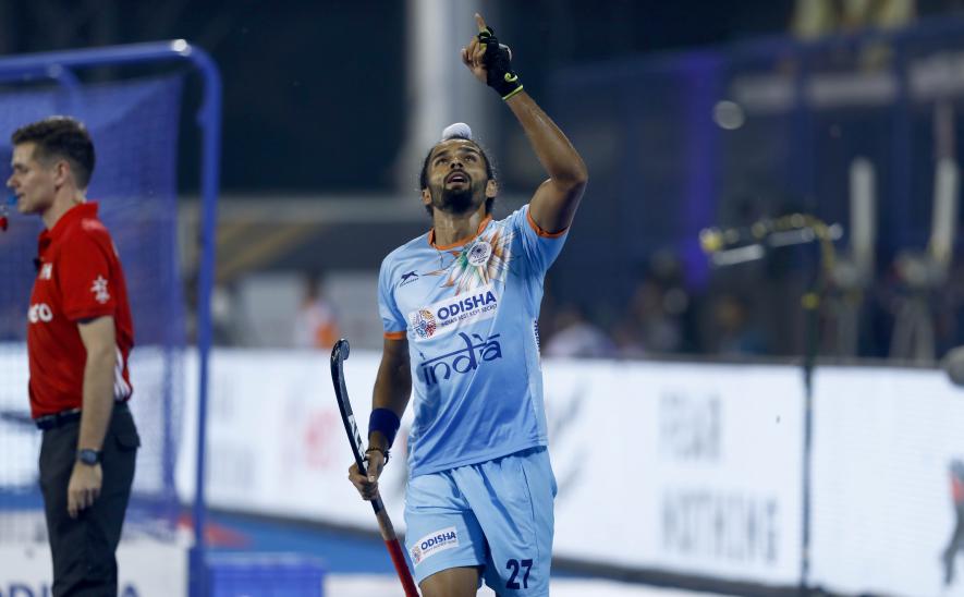 Akashdeep Singh Indian hockey team