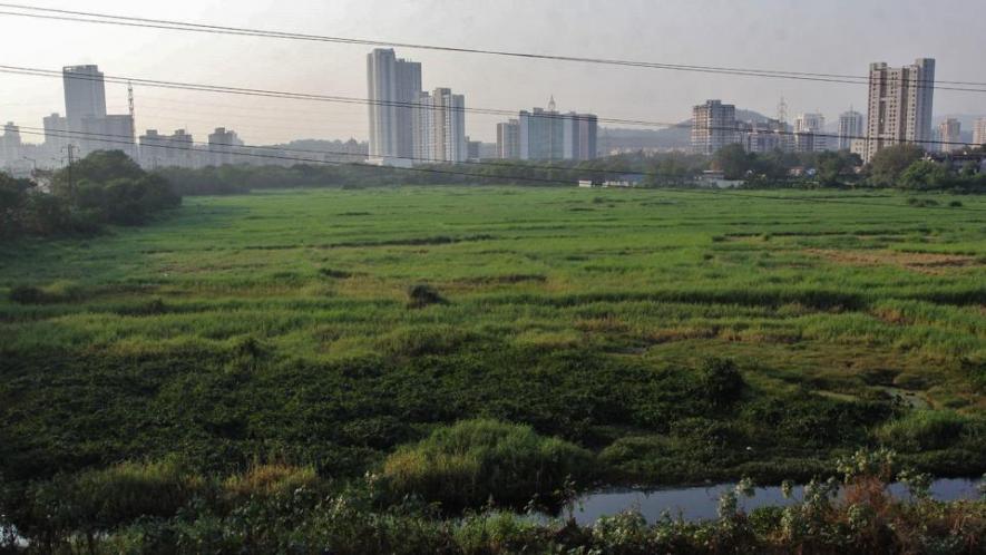 land grab mumbai by big corporate