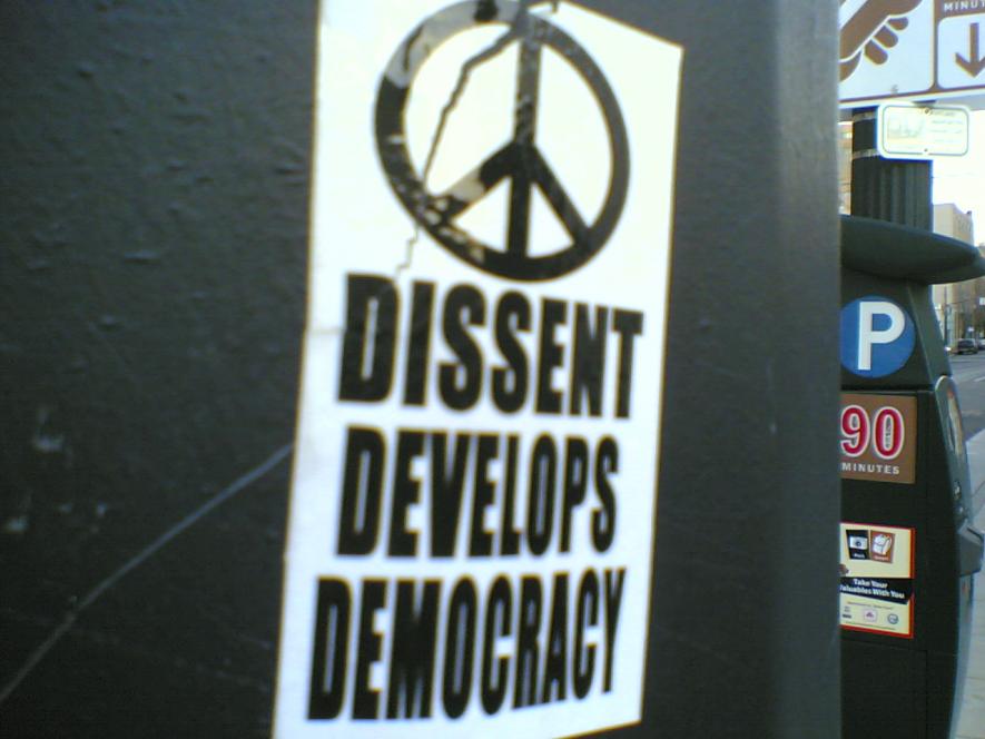 Dissent develops democracy