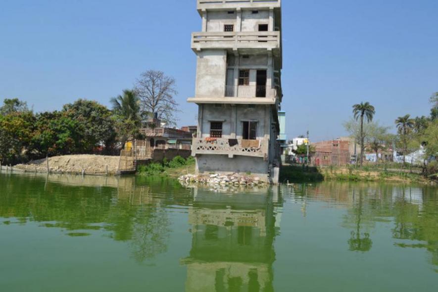 Darbhang ponds encroachment