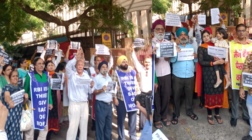 PMC Depositors Protest