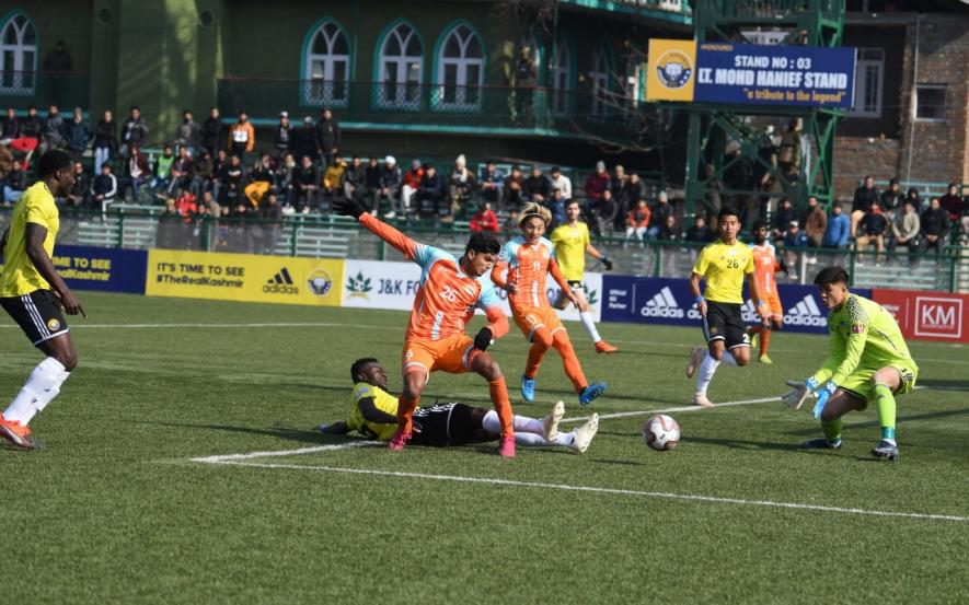 Real Kashmir FC Beat Chennai City