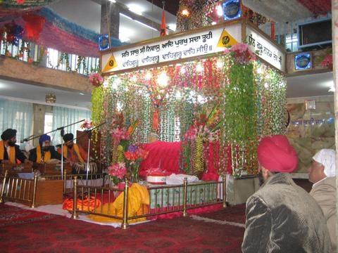 The Kart-e-Parwan Sikh Gurudwara in Kabul, Afghanistan 