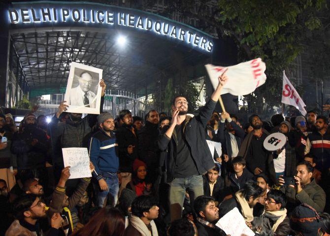 Attack on JNU: A Night of Solidarity in Delhi’s ITO