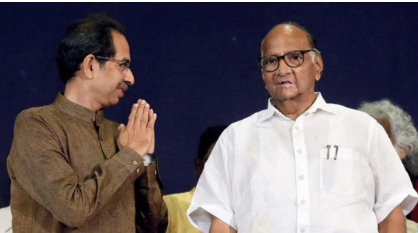 Thackeray with Pawar