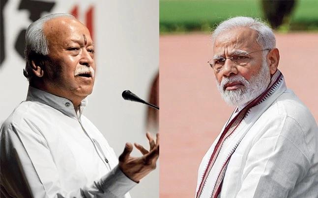 Narendra Modi and Mohan Bhagwat