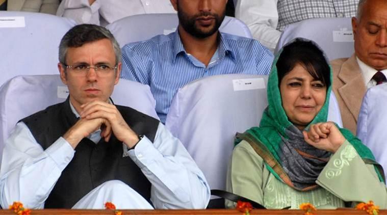 Mehbooba Mufti and Omar Abdullah