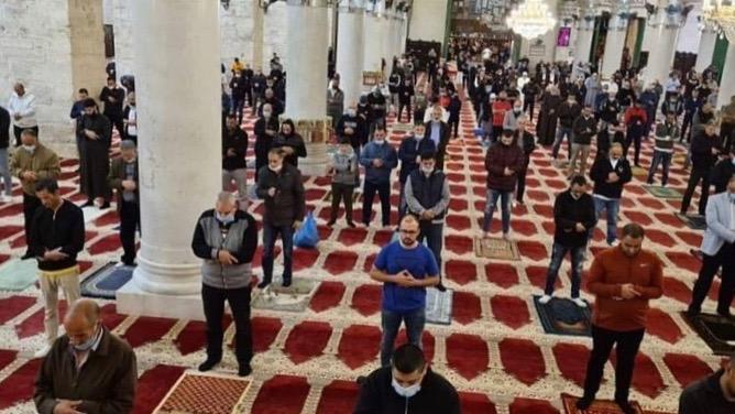 Al-Aqsa mosque in occupied Jerusalem