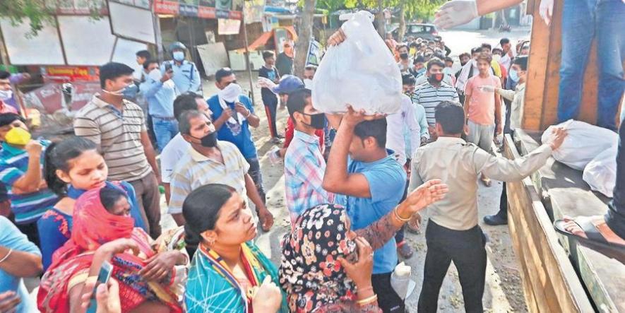 Nationwide protest against Modi govt's anti-people policies during COVID-19 lockdown