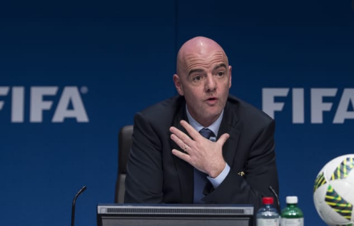 FIFA president Gianni Infantino