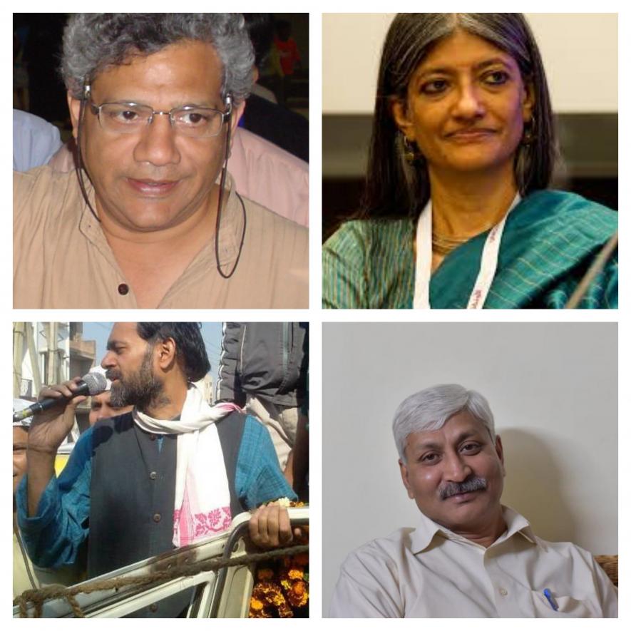 Delhi Riots Sitaram yechury and others