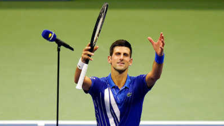 Novak Djokovic at US Open