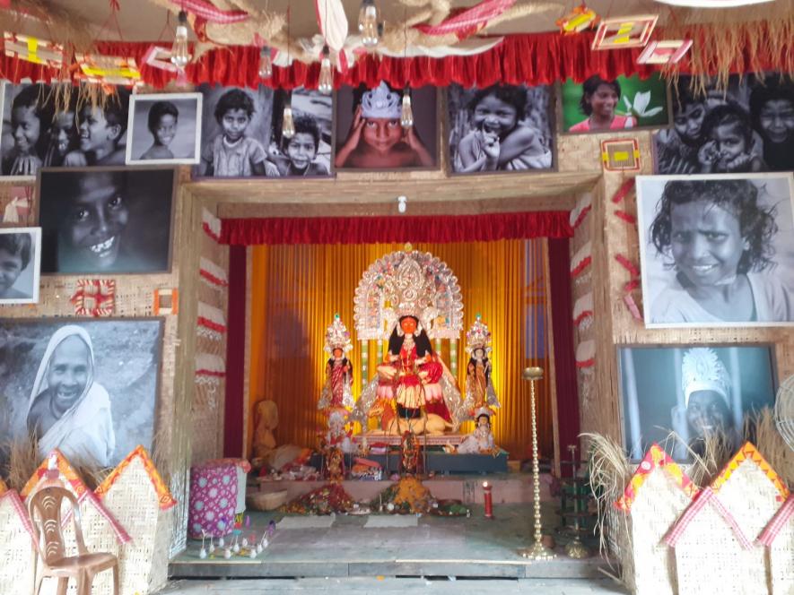 Kumartuli Sarbojanin Puja, 2020