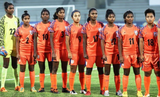 Indian women's U17 world cup team players