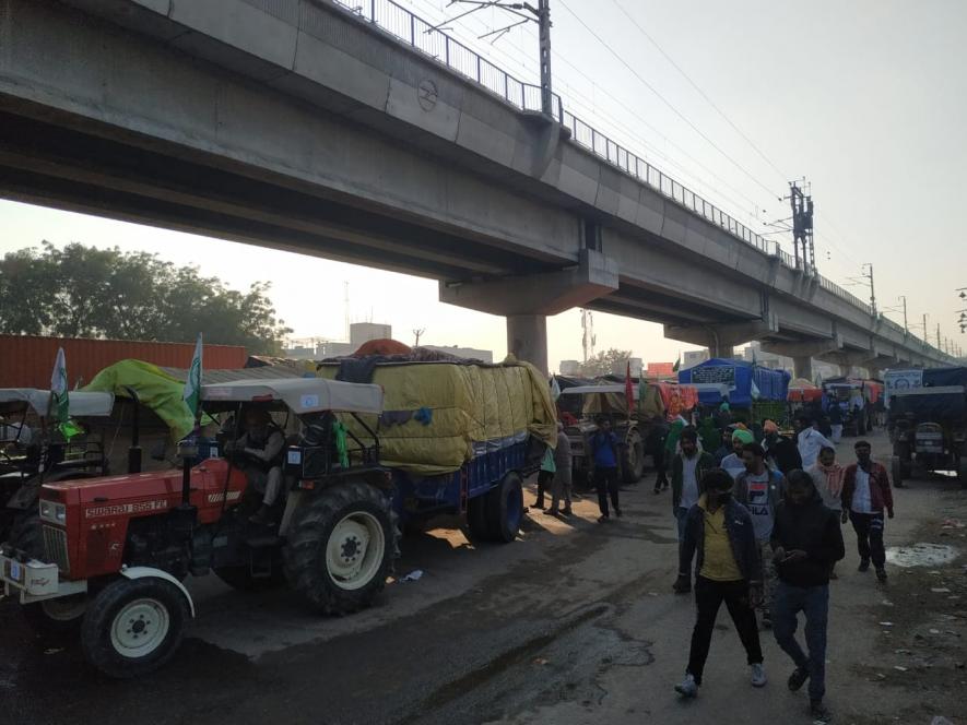 Farmers protest against Farm Laws