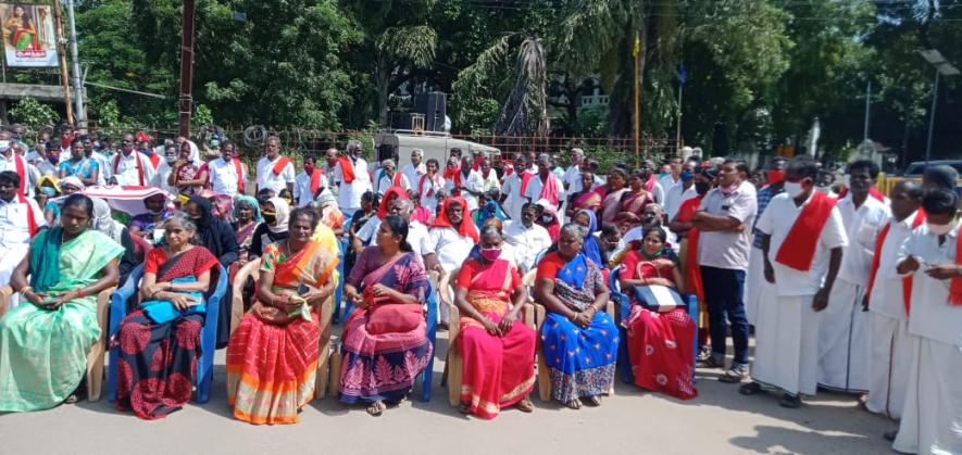 farmers protest