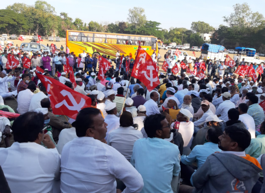 maha farmers march.