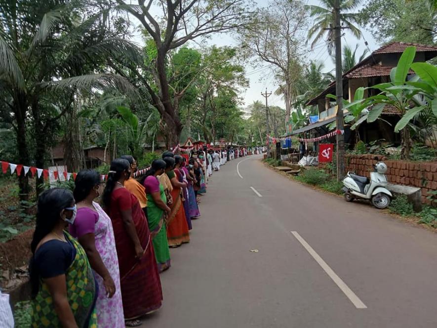 kerala farmers protest against farm laws