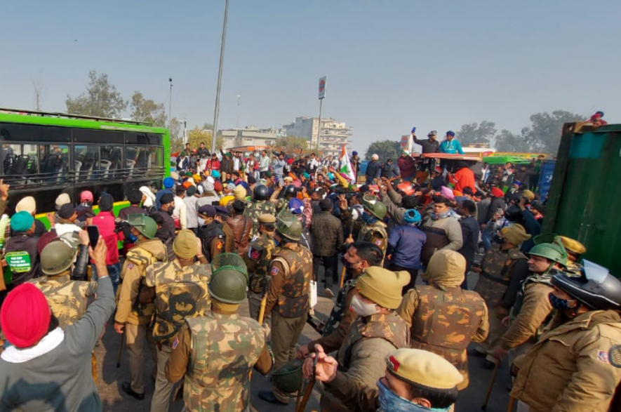 farmers march delhi 26th.